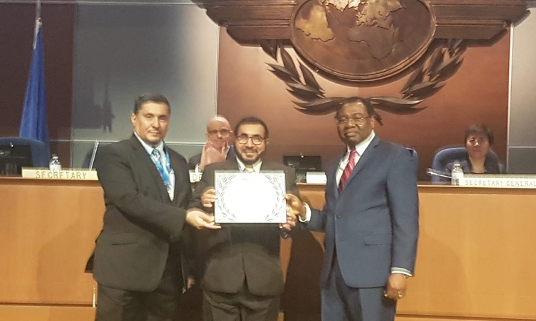  Civil Aviation Receives the Certificate of   “ICAO’s Chairman” in Recognition of its   Compliance with Air-Safety Rules