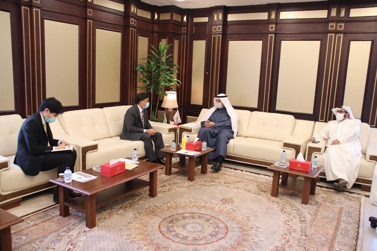 H.E. President of Civil Aviation Receives the Ambassador of Thailand