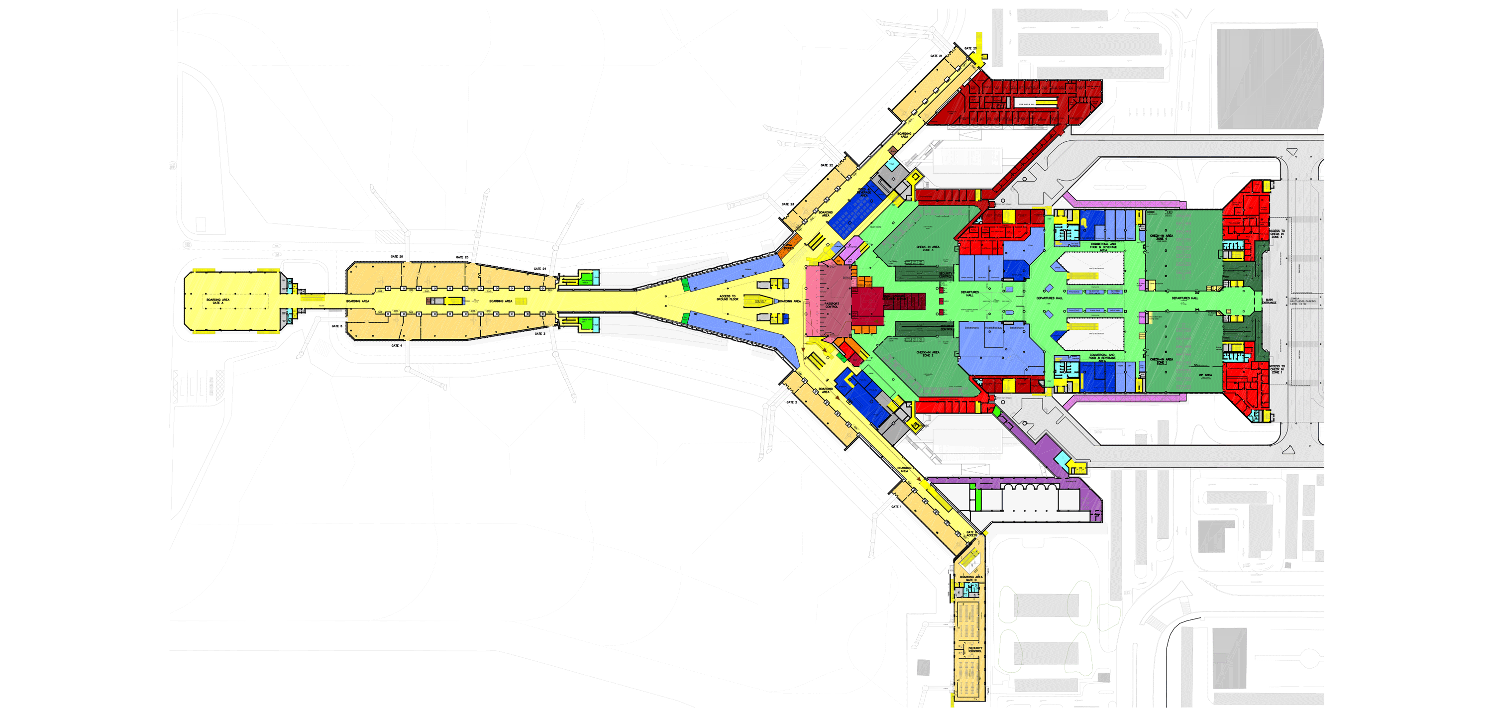area map of t1
